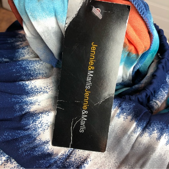 3 for $25 NWT Jennie & Marlis Pleated Maxi Skirt Sz L - Picture 5 of 5